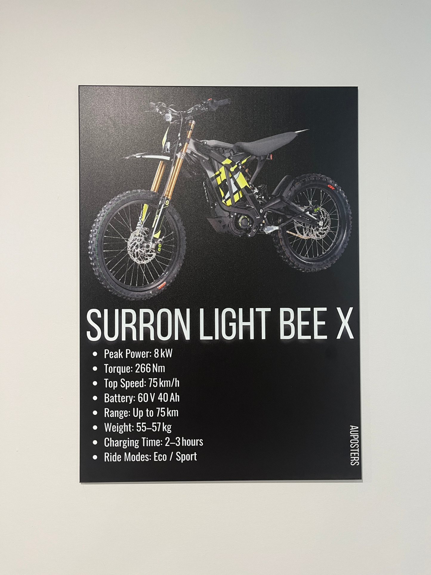 Metal Surron Light Bee X Poster