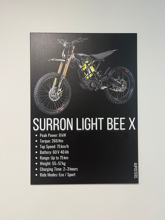 Metal Surron Light Bee X Poster