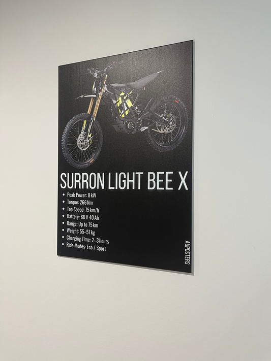 Metal Surron Light Bee X Poster