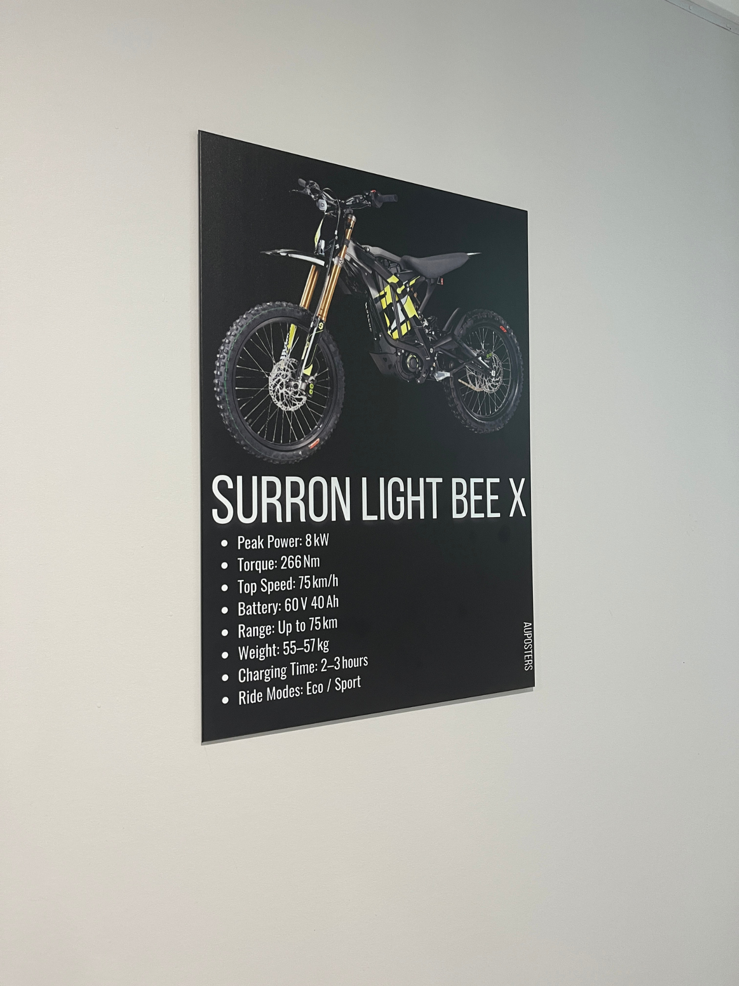 Metal Surron Light Bee X Poster